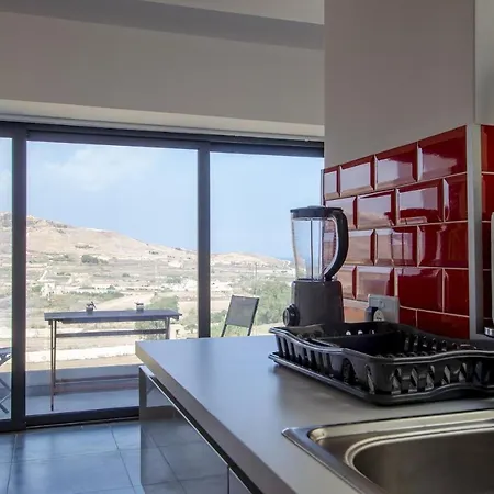 Apartment 2br With Distant Sea And Country Views In Gozo Marsalforn