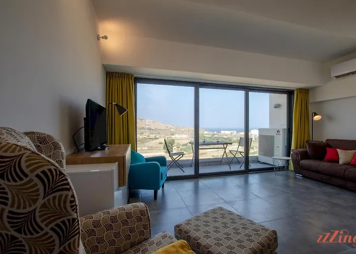 Διαμέρισμα 2 Bed With Distant Sea And Country Views Marsalforn